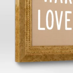 16" X 16" Harvest Love Framed Canvas Board - Threshold™ -Brick Wall GUEST 5a2e0ee8 38f5 41c0 8a75 2fc10b5d642a