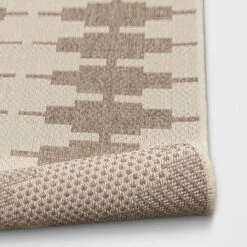 Step Diamonds Outdoor Rug Tan/Ivory - Threshold™ -Brick Wall GUEST 5b523aef 9674 475b b801 514464871460
