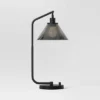 Smoked Glass Table Lamp Black - Threshold™ -Brick Wall GUEST 5ce6be59 2fb3 4591 a2c9 640acb72be6f