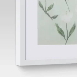 (Set Of 2) 16" X 20" Loose Floral Framed Wall Art - Threshold™ -Brick Wall GUEST 5d0dc7d6 7c69 4d00 8605 5456360e75c0