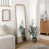 24" X 64" Wood Floor Mirror - Threshold™ Designed With Studio McGee: Natural Finish, Standing, No Assembly Required -Brick Wall GUEST 5f29b746 2af9 47d3 93c5 25199eeb762e