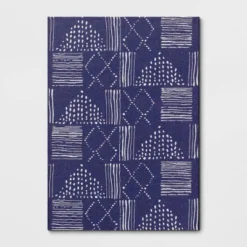 Dot Geo Outdoor Rug Indigo - Threshold™ -Brick Wall GUEST 65530402 983f 4c02 a9d4 6471e2df097a