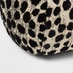 Bolster Jacquard Leopard Decorative Throw Pillow Black/Natural - Threshold™ -Brick Wall GUEST 6634146b 116e 493b 977c d94a11830960