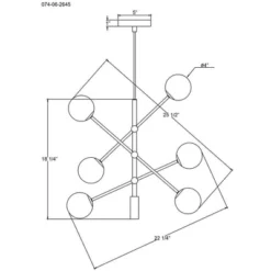 Frosted Glass Geneva Globe Chandelier Brass (Includes LED Light Bulb) - Threshold™ -Brick Wall GUEST 68f6144a f21c 4fbd 809d 18790c5a1f9a
