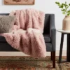 Long Faux Fur Throw Blanket Blush - Threshold™ -Brick Wall GUEST 6c44f1fb eff6 4c99 b855 ade6559c976c