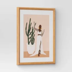 16" X 20" Beauty By Stormy Nesbit Glass/Wood Framed Wall Poster With Mat - Threshold™ 6 16" X 20" Beauty By Stormy Nesbit Glass/Wood Framed Wall Poster With Mat - Threshold™ -Brick Wall GUEST 6e57bd29 5665 4abd bc90 c72f1def0623