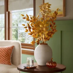 Hops Artificial Fall Leaf Branch - Threshold™