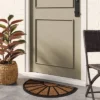 1'6"x2'6" Half Moon Rubber Coir Doormat Black - Threshold™ 2 1'6"x2'6" Half Moon Rubber Coir Doormat Black - Threshold™ -Brick Wall GUEST 76657ddb 8c5d 423a b7e6 1cee1588bcac