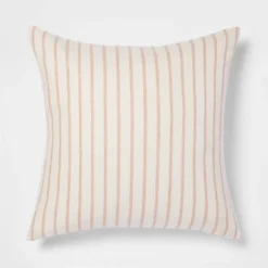 Oversized Cotton Striped Square Throw Pillow - Threshold™ -Brick Wall GUEST 77e1905c c1c4 4526 a8d1 31176f98a870