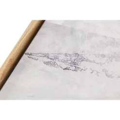 58" X 38" Tonal Abstract Framed Canvas - Threshold™ Designed With Studio McGee -Brick Wall GUEST 7a249f64 6fb8 48a0 8d4a 85afd1825cc9