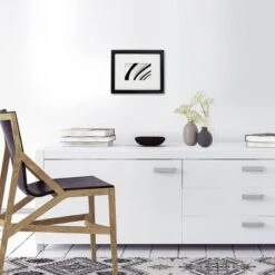 8" X 10" Matted To 4" X 6" Thin Gallery Image Frame Beveled Mat Black - Threshold™: Modern Wall Decor, MDF Material -Brick Wall GUEST 7a59c6bb 231f 4839 8a11 2700ecdda863