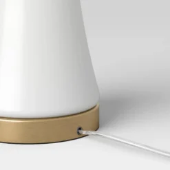 Small Opal Glass Lamp Base White - Threshold™ 9 Small Opal Glass Lamp Base White - Threshold™ -Brick Wall GUEST 7a90fe9a 5b7d 4cbe 9a29 a52c5a30274a