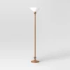 Torchiere Floor Lamp Natural Brown - Threshold™ -Brick Wall GUEST 7ae75372 f331 487d 852f 801a4ed314de