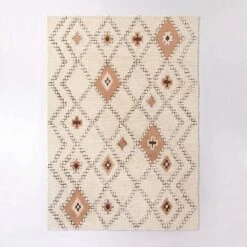 Northridge Hand Tufted Wool Shag Diamond Area Rug - Threshold™ Designed With Studio McGee -Brick Wall GUEST 7baf22d0 3b1a 417c b93f 0f7667519d11