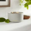 15oz Ceramic Jar 3-Wick Black Label Wooded Sage Candle - Threshold™ -Brick Wall GUEST 7d3b8a7b 0958 4e9f b599 026f46d6e447