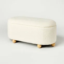 Havenstone Pill Shaped Storage Bench - Threshold™ Designed With Studio McGee -Brick Wall GUEST 7dc48435 db39 4775 98cb 51dbc4bf7a10