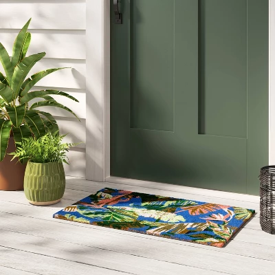 1'6"x2'6" Cavendish Canary Rectangular Outdoor Door Mat - Threshold™ 3 1'6"x2'6" Cavendish Canary Rectangular Outdoor Door Mat - Threshold™