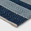 Outdoor Rug Beach Stripe Blue - Threshold™ -Brick Wall GUEST 7e32723d 357b 4692 a212 01c9563eb7bc