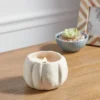 12oz Brushed Abstract Pumpkin Ceramic With Woodwick And Dustcover Pumpkin Woods Candle - Threshold™ -Brick Wall GUEST 854cd598 3167 47a0 be95 5d1559e2b9bf