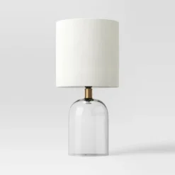 Glass Cylinder Mini Table Lamp With Open Base Clear - Threshold™ 9 Glass Cylinder Mini Table Lamp With Open Base Clear - Threshold™ -Brick Wall GUEST 857dae5c 7594 4a2a a16e 4e68dee8179e
