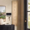 Cast Aluminum Key Sign With Hooks Black - Threshold™: Elegant Entryway Welcome Display, 4-Hook Organizer -Brick Wall GUEST 859f8474 7263 46fa aefc 527b2bb35174