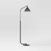 Smoked Glass Floor Lamp Black - Threshold™ -Brick Wall GUEST 8ce62744 7fd9 4e60 be94 3b7198b0f48d