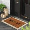 1'6"x2'6" 'Welcome' Coir Doormat Multi/Natural - Threshold™ -Brick Wall GUEST 8e0d9ad4 f882 4884 8706 c7d3b2e2cc85