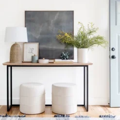 Laurelhurst Indoor/Outdoor Plaid Rug Black/White - Threshold™ Designed With Studio McGee -Brick Wall GUEST 8f524f1b 9261 45dd 995b 3871a73c6e14 1