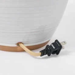 Large Ceramic Jar Table Lamp (Includes LED Light Bulb) Gray - Threshold™ Designed With Studio McGee -Brick Wall GUEST 93b45ca5 6ef6 4fc7 a67d 275dc50c6213