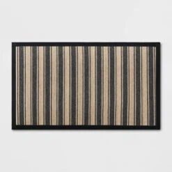 Vintage Striped Rug Black/Brown - Threshold™ -Brick Wall GUEST 957cb680 597f 4505 bd98 e254698b17f9