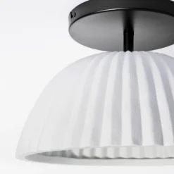 Scalloped Semi-Flush Mount Ceiling Light - Threshold™ Designed With Studio McGee -Brick Wall GUEST a2f6c445 d12d 433d 863f a723149ed3de