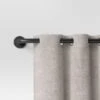 Blackout Rounded Curtain Rod - Threshold™ -Brick Wall GUEST aa1598e0 f620 48dc 8e08 efd2160fd58e