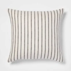 Oversized Cotton Striped Square Throw Pillow - Threshold™ -Brick Wall GUEST ab5e725c aa17 43dd 9fa3 af75f3484fd1