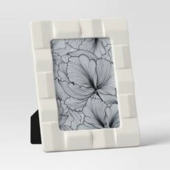Stoneware Table Frame Matte Cream - Threshold™ -Brick Wall GUEST ac5e59fb a068 4730 b12e 7db42f6f3aaf