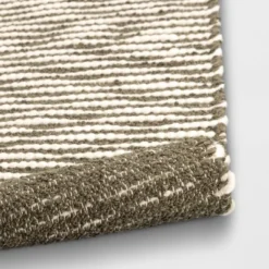 2'x3' Striped Accent Rug Olive Green - Threshold™ -Brick Wall GUEST ad47d1db e853 4b3b 8e5f 7c55bc62bf38
