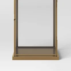 Metal Lantern Gold - Threshold™ -Brick Wall GUEST af3c50cd ed0c 4afc abd4 7d222e694985