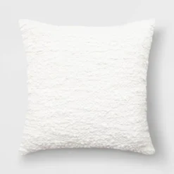 Woven Cotton Textured Square Throw Pillow - Threshold™ -Brick Wall GUEST aff4286f ba92 4952 a2fe 18360453b249