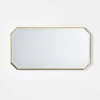 16"x30" Geometric Aluminum Metal Wall Mirror Brass - Threshold™ Designed With Studio McGee: Octagonal, No Assembly, Wall Mount 2 16"x30" Geometric Aluminum Metal Wall Mirror Brass - Threshold™ Designed With Studio McGee: Octagonal, No Assembly, Wall Mount -Brick Wall GUEST b135c6e8 c201 4764 aabd 509986bd9f22