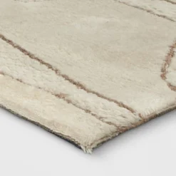 5'x7' Textured Knitted Area Rug Ivory - Threshold™ -Brick Wall GUEST b1668403 7138 46d5 8f6c 0ed8e0836c66