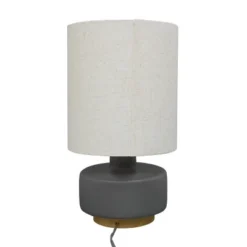 Ceramic Table Lamp With Wood Base - Threshold™ 17 Ceramic Table Lamp With Wood Base - Threshold™ -Brick Wall GUEST b34d4fda 8931 4b8c b2a6 7dbb1d7f2cf3
