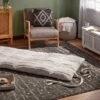 Luxe Channel Faux Fur Lounge Pillow Light Gray - Threshold™ -Brick Wall GUEST b359da16 a5bc 4252 913e fc507f9c9b37