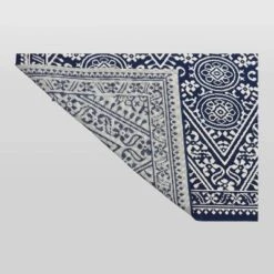 Tapestry Outdoor Rug Blue - Threshold -Brick Wall GUEST b38a70ef 5bbf 4391 8074 5394347a904a