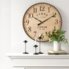 26" Grand Central Station Wall Clock Tan/Black - Threshold™ -Brick Wall GUEST b9f6d997 011f 483f ac56 298b9f1b47f6