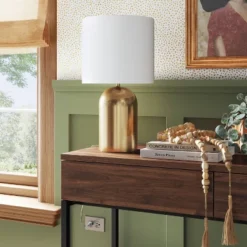 Dome Collection Accent Lamp Gold - Threshold™: ETL Listed, No Assembly, Metal Body 6 Dome Collection Accent Lamp Gold - Threshold™: ETL Listed, No Assembly, Metal Body -Brick Wall GUEST baeb4b67 a76f 46fa a458 fa9ec38ac8c5