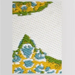 5' X 7' Sunshine Medallion Outdoor Rug Yellow - Threshold™ -Brick Wall GUEST bb5e164c 137c 44d5 8e70 f59b0644b249