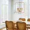 Rattan Lantern Ceiling Pendant Brass - Threshold™ Designed With Studio McGee -Brick Wall GUEST bcc84600 aaa7 422f a072 8dca2b91e22d