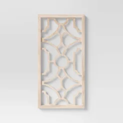 Set Of 2 Wood Lattice Wall Hanging Brown - Threshold™ -Brick Wall GUEST bd3f96a2 abba 4d78 96ff eba1d5ba3951