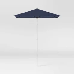 6' Square Outdoor Patio Market Umbrella With Black Pole - Threshold™ -Brick Wall GUEST bda962b6 95b7 42b5 b7d7 8f8298553858
