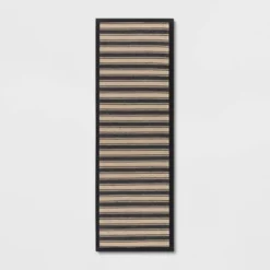 Vintage Striped Rug Black/Brown - Threshold™ -Brick Wall GUEST bdbea589 d707 4c74 8676 67c2961759ec