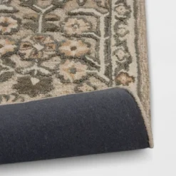 5'x7' Handtufted Textural Floral Area Rug Sage Green - Threshold™ -Brick Wall GUEST bec27750 0d9c 43d2 981a 2ed6dbf83b29